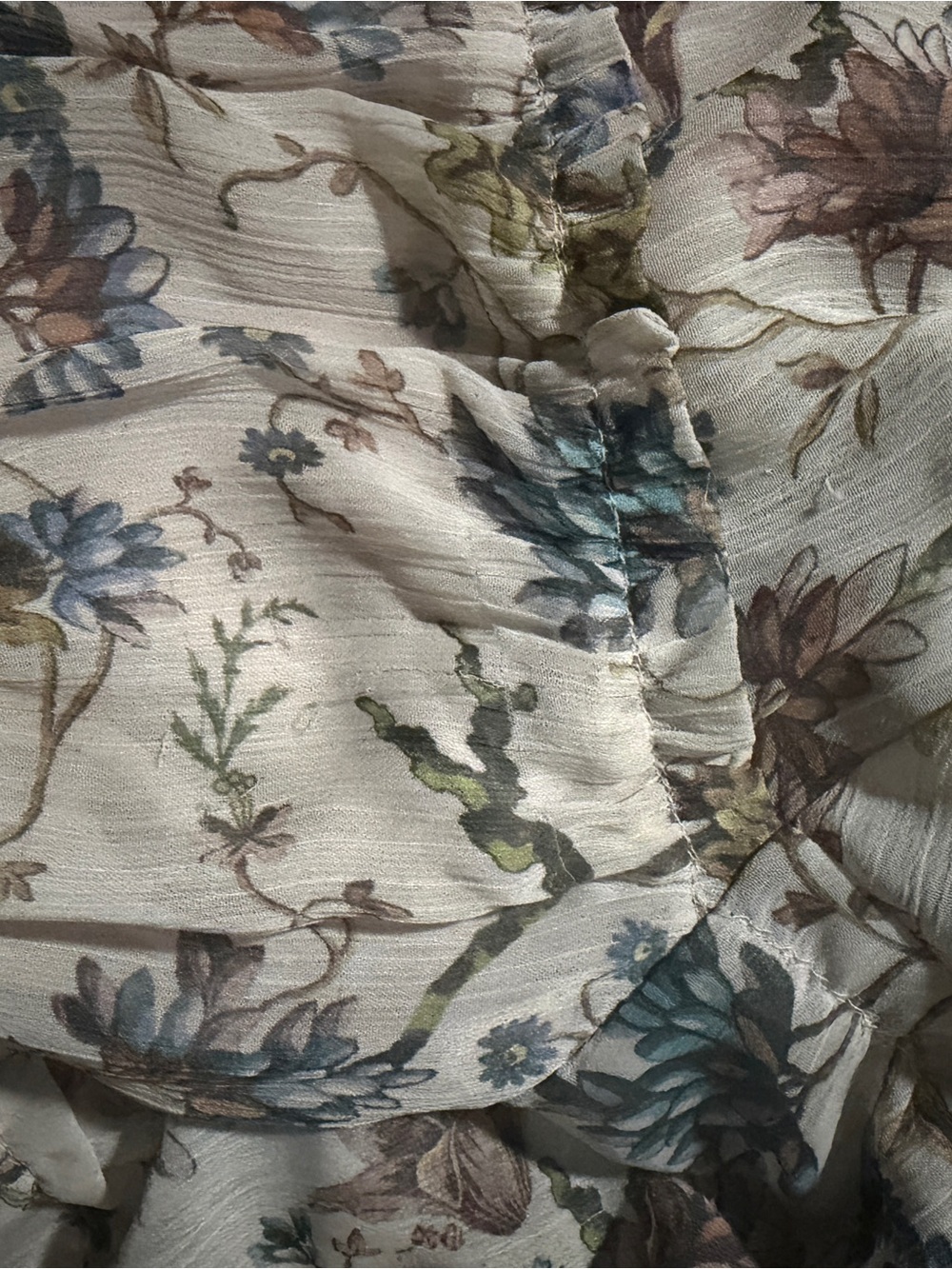 Antonio Melani Boho Floral Tiered Maxi Dress in Blush - Picture 5 of 6